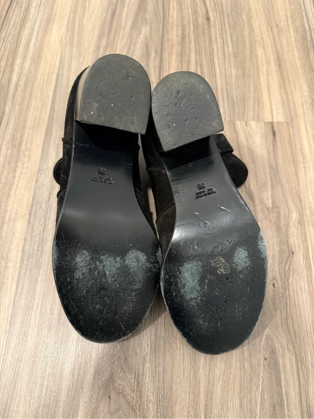 Laurence Dacade Black Suede Ankle Booties